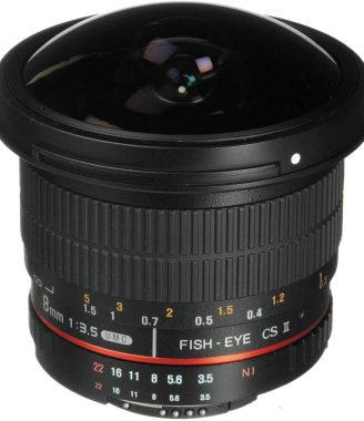 Rokinon 8mm f/3.5 HD Fisheye Lens